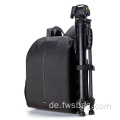 Quality Custom Logo Schultern kratzfeste Fotografie-Kamera-Hülle DSLR Basic Camera Rucksackbeutel mit Laptop-Fach